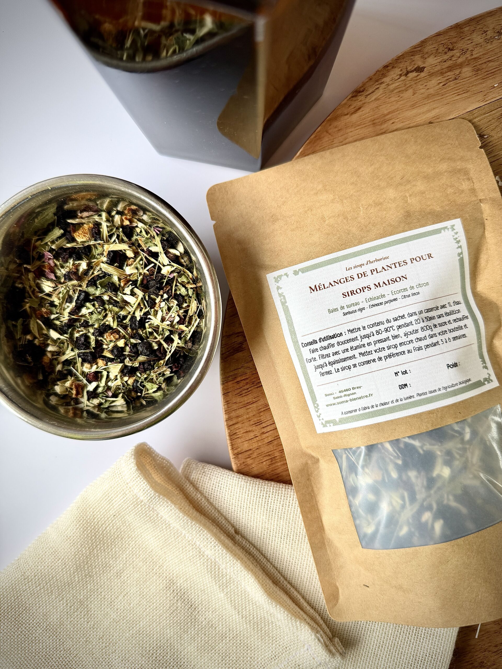Mélange sirop maison "Automne sauvage"